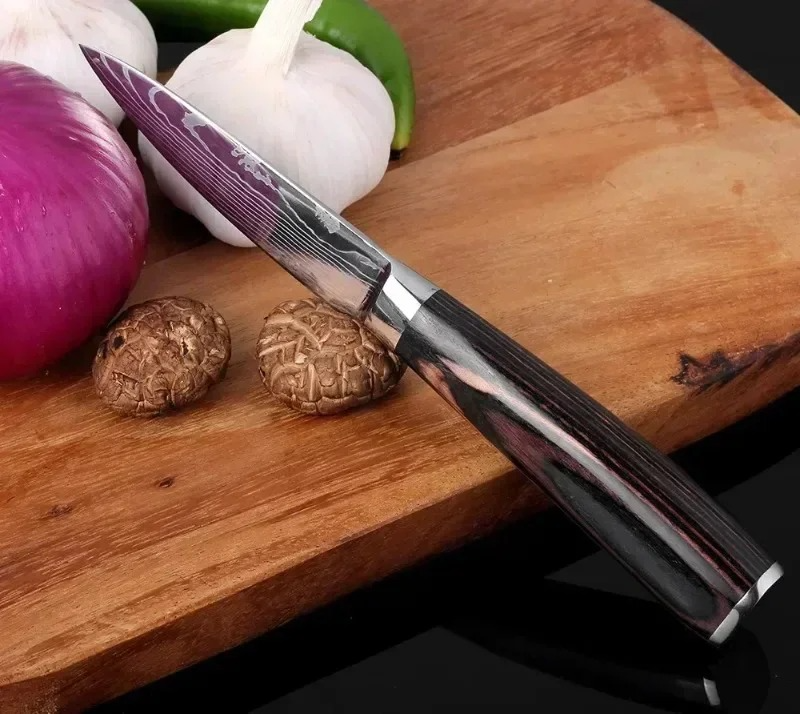 Precision Damascus Chef Knives