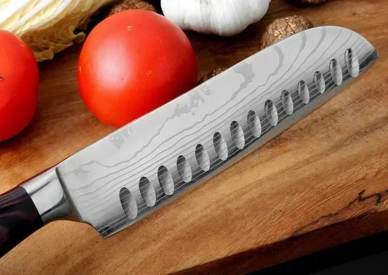 Precision Damascus Chef Knives