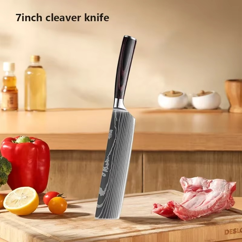 Precision Damascus Chef Knives