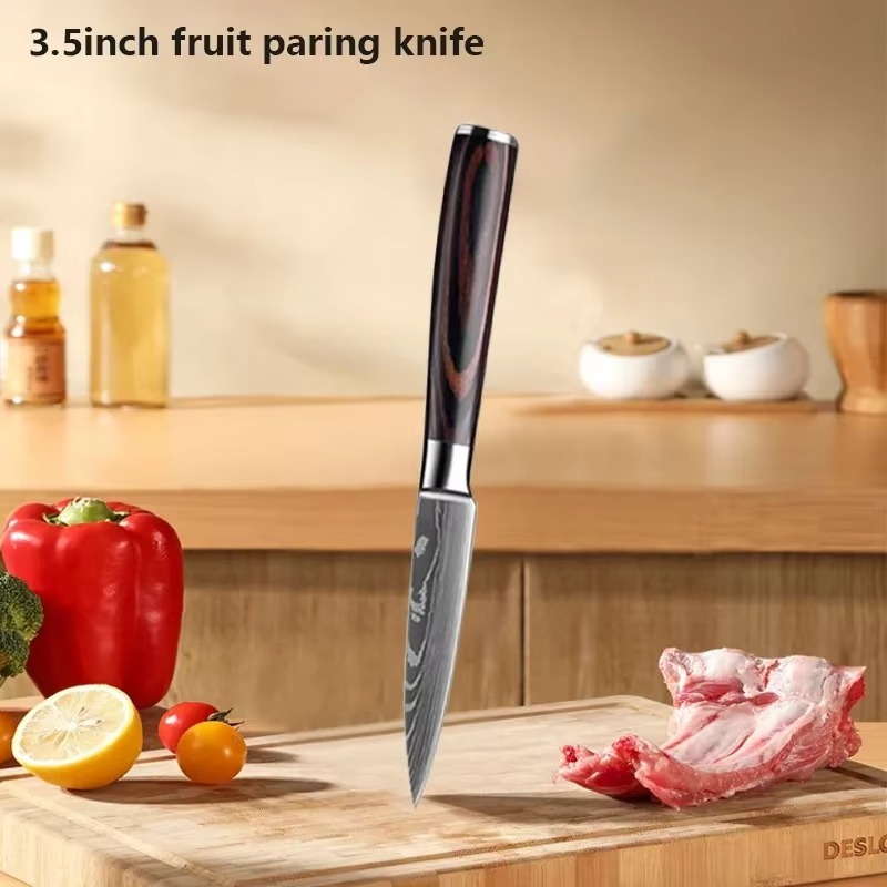 Precision Damascus Chef Knives