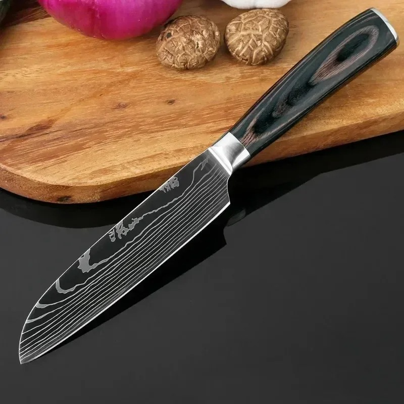 Precision Damascus Chef Knives