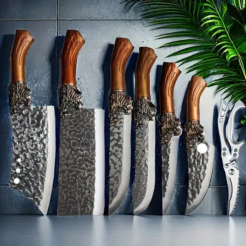 The Signature Forged Chef Knife Set
