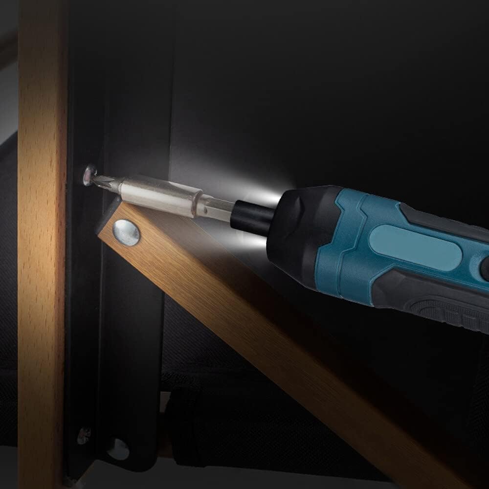 Cordless Electric Screwdriver with Rechargeable Battery