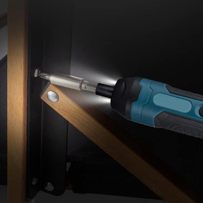 Cordless Electric Screwdriver with Rechargeable Battery