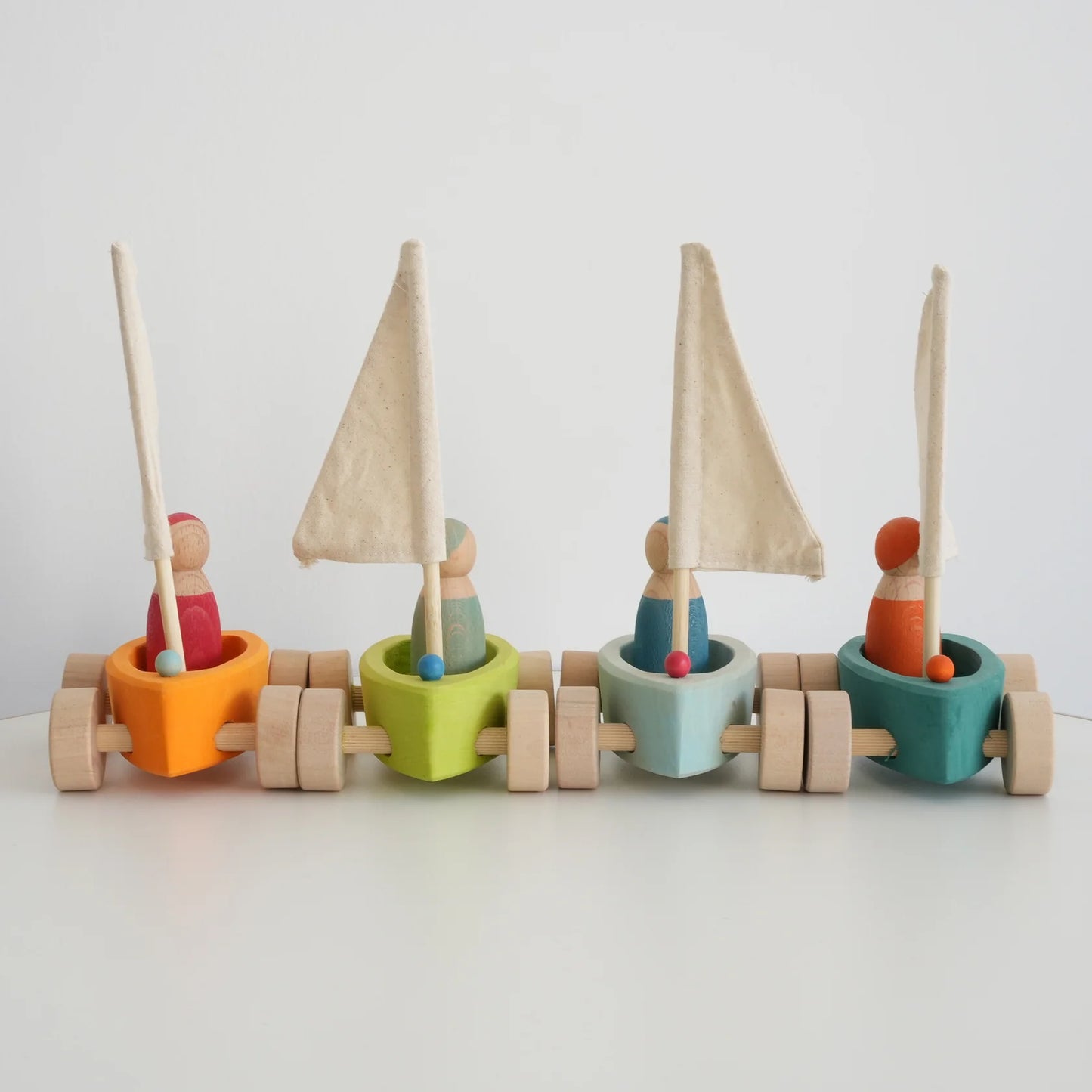 Nordic Wooden Stacking Blocks for Toddlers