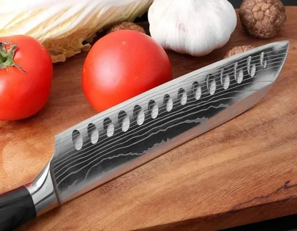 Precision Damascus Chef Knives