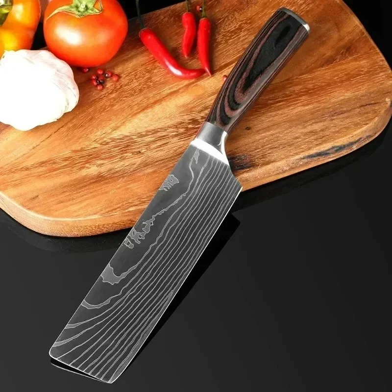 Precision Damascus Chef Knives