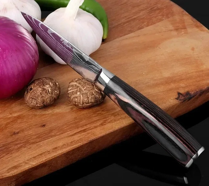 Precision Damascus Chef Knives