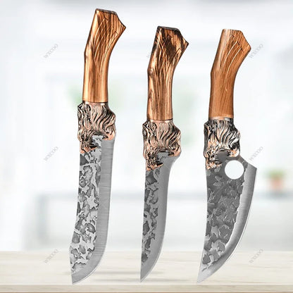 The Signature Forged Chef Knife Set