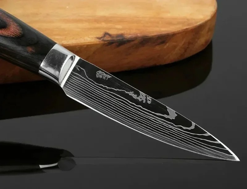 Precision Damascus Chef Knives