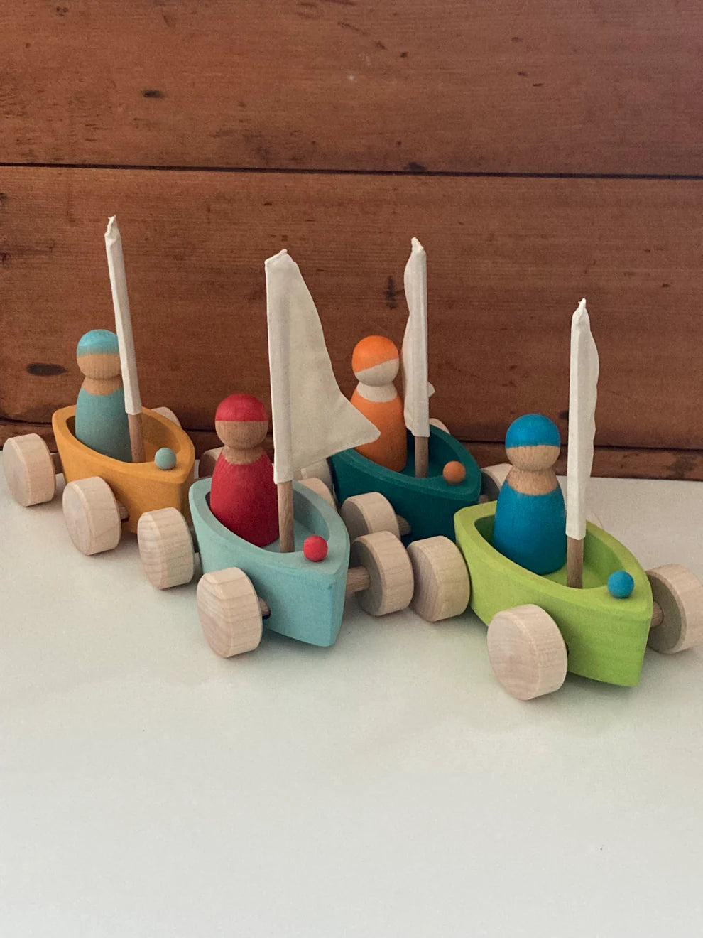 Nordic Wooden Stacking Blocks for Toddlers