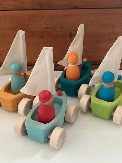 Nordic Wooden Stacking Blocks for Toddlers