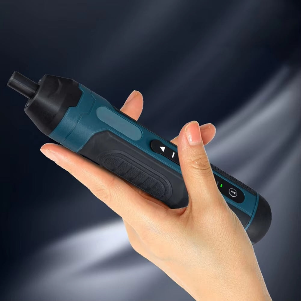 Cordless Electric Screwdriver with Rechargeable Battery