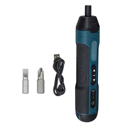 Cordless Electric Screwdriver with Rechargeable Battery